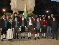 Evento com os Schützen, Franco Panizza e Carlo Andreotti